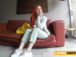 Redhead's shy intense backdoor tale