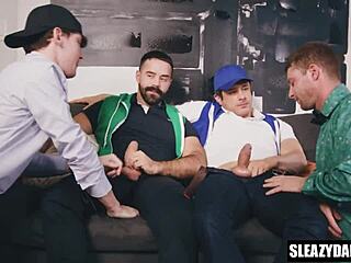 Friends share bold intimate care