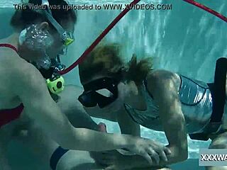 Underwater nymphs stun with group