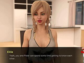 Blonde MILF's Emotional 3D Mishap