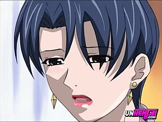 Fucking Stepmom’s Friend in Hentai Creampie