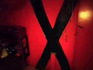 teasing portuguese domina in fetish display