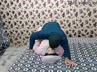 Beautiful Hindi Bride’s Romantic Bedroom Fuck Session