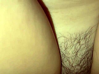 Hairy amateurs’ raw creampie thrill