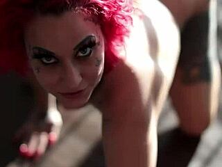 tattooed milf’s pussy gets pounded in wild bedroom romp