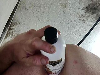 Cheeky Shower Anal Play With Wild Insertions