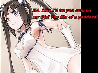 Daring Hestia Anime Tease With Edging Instructions