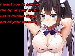 Daring Hestia Anime Tease With Edging Instructions