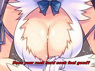 Daring Hestia Anime Tease With Edging Instructions