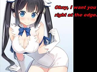 Daring Hestia Anime Tease With Edging Instructions