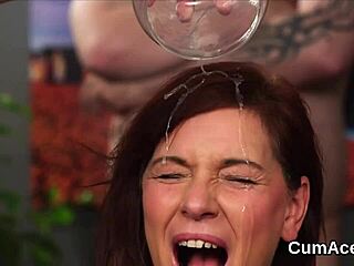 my naughty bombshell swallows every cumshot drop