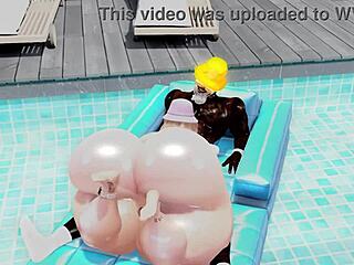 Anime Milk Man Fucks Hairy Pussy In Public