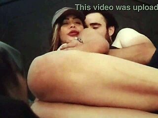 amateur milf’s massive tits take fierce facial