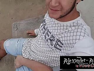 colombian gay amateur gets a rough pounding
