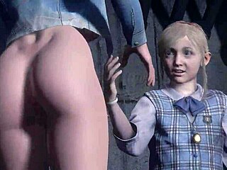 claire redfield shines as webcam star