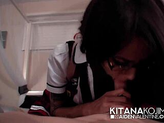 Petite stepdaughter's forbidden passion