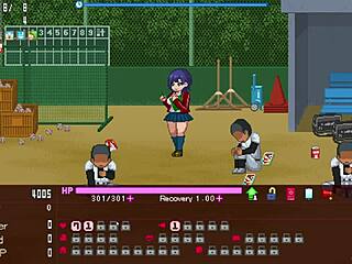 Hentai game manager fucks all in okeyutei