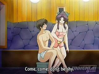 Asian MILF's Steamy Bath Treat