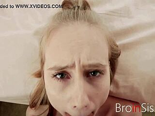 unnecessary lesson for alicia williams with rough blowjob