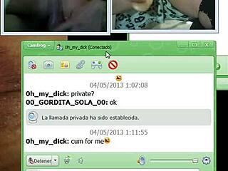 black anaconda dominates webcam slut with cum