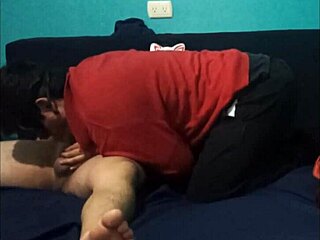 i gave my straight friend a wild handjob