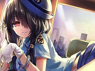 Kurumi's feet in wild hentai