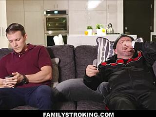 big tits milf stepmom fucked by stepson over sex toy