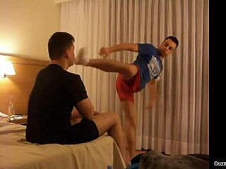 Have you ever seen gay foot action like this kickboxing match?