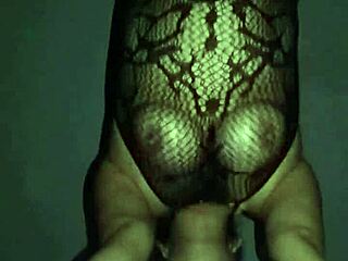 Curvy Wife's Fishnet POV Delight