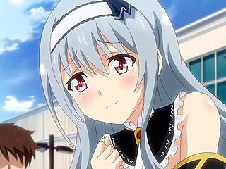 Chinese teen in anime sex video