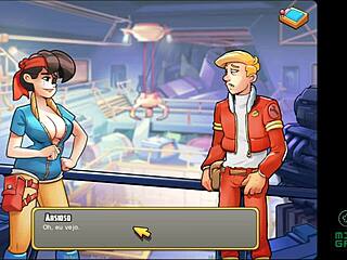 Space Rescue: Blonde’s Wild Ride on Junk Ship