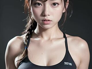 Curvy Woman Shines in Gym Session