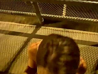 Blonde Fucks Hard On Public Bridge
