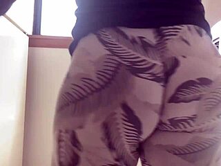 Kitchen Passion with Amateur Fat Wife