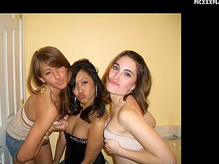 Naked Beauties Revel Outdoors