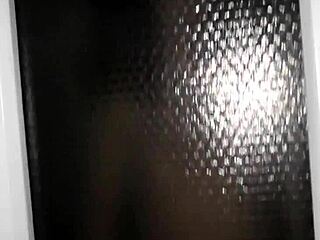 Couple's Tender Nighttime Intimacy