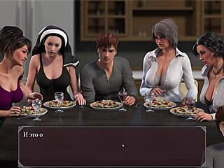 Nun's naughty outdoor adventure