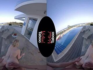 my virtual taboo blonde handjob