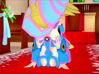 Dark Mage Gets Fucked In Ancient Temple
