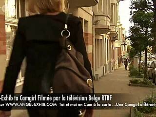 french amateur teases on cam