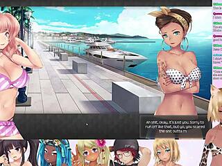 lewdneko’s suggestive play in huniepop 2 double date