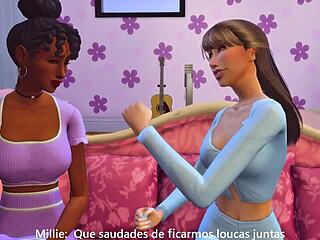 sims 4 interracial group thrill