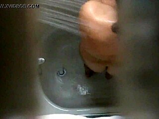 spied in the shower getting all wet