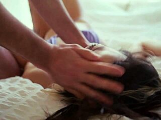 Teen visits for rough face fuck and creampie