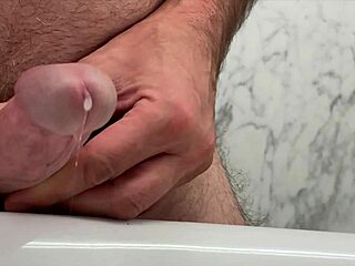 my slow-motion orgasm while stroking feels unreal