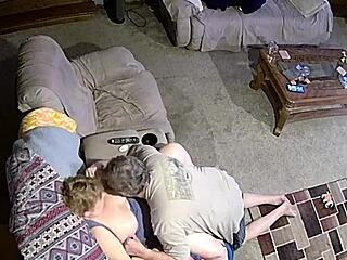 Cheeky 59yo's Living Room Ass Fuck Frenzy