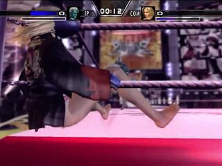 Rumble Roses XX Dixie Ryona Destruction In Brutal HD Match