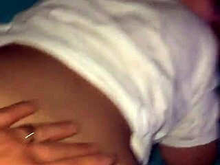 LatinaSexy Woman’s Round Behind Shines