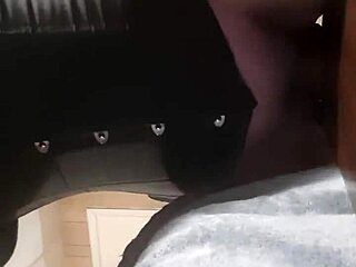 Naughtyjenn777’s secret solo ride on thick dildo