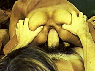 Vintage Threesome's Untamed Passion